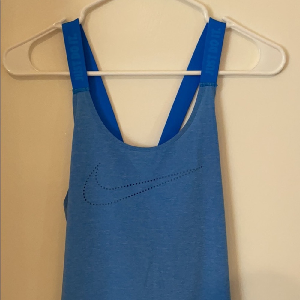 Nike Dri-Fit Blue Tank